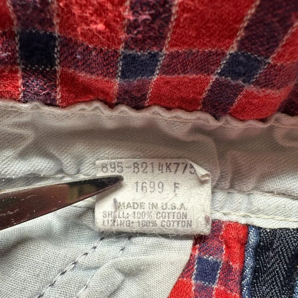Vintage OshKosh B’gosh Flannel-Lined Denim Overalls | Made in USA | Kids